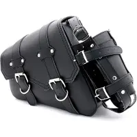 Markenlos Universelle Motorrad Satteltaschen aus Kunstleder, seitliche Werkzeugtaschen für Motorräder (rechts)