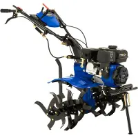 Monster Motorhacke 7,5 PS Benzin 4-Takt mit 800-1.000mm Arbeitsbreite und 100-300mm Arbeitstiefe