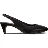 Ecco SHAPE 45 Damen Pumps aus schwarzem Leder 35