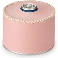 Vislone Gasflaschen-Schutzhülle Tragbare Kunstleder-Gasflaschenhülle für Outdoor-Campingzubehör Rosa