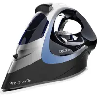 Cecotec IronHero 3200 Vital, Trocken- & Dampfbügeleisen, Antihaft-Platte, 270 g/min, Blau, Schwarz, Grau, 70 g/min, Manuell