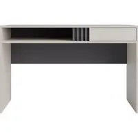 Masseno Schreibtisch PUNTO 120x55x76 cm Bürotisch Computertisch, Kaschmir