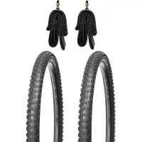 Resul 2x 26x2.10 Zoll MTB Reifen 54-559 inkl. 2x Schlauch DV