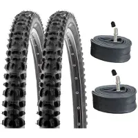 Kenda 2 x MTB Reifen Fahrradreifen 26 Zoll 26x2.10 + 2 x Schlauch Mountainbike