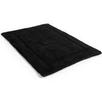 Wallace & Jones Liegematte Cardi · schwarz · XXL · ca. 130 x 90 cm