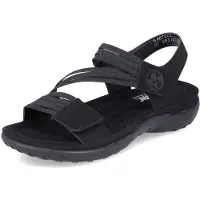 Rieker Damen Sandalen 64870-02 schwarz 37