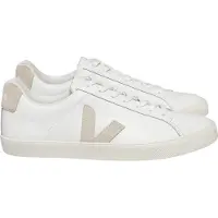 Veja Esplar Frauen Schnürung Leder Turnschuhe Weiß Beige – 4 Großbritannien - 37 EU - 6 US / Weiß Beige