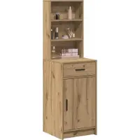vidaXL Highboard Artisan-Eiche 41 x 40 x 135 cm Holzwerkstoff