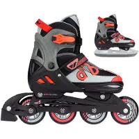 Nijdam Skate/Schaats Combo Kinder 33-36