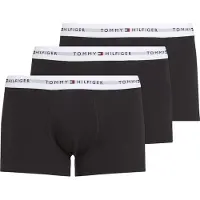 Tommy Hilfiger 3-pack Logo Waistband Trunk White Größe: S | Unterhosen Outlet | Herren | Weiß