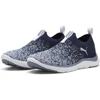 Puma Softride Premier Slip-On Strick-LaufschuheDamen 309834 18 Blau/Grau, Schuhgröße:38.5 EU