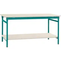 Manuflex BB5201.5021 Komplett-Beistelltisch BASIS stationär mit Melamin-Platte+
