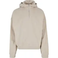 Urban Classics Sweater "Herren Oversized Polar Fleece Half Zip Hoody", 1 Stk.