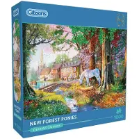 Gibsons New Forest Ponys Puzzle 1000 Teile