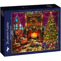 Bluebird Puzzle Weihnachts-Puzzle Cosy Christmas Room - 2000 Teile