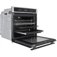 Whirlpool AKZ9S 8271 IX, Medium, Elektrischer Ofen, 73 l, 73 l, Lüfterunterstützt, Dampfunterstützt