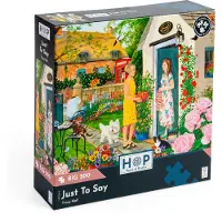 The House of Puzzles Puzzle 500 XL Teile Just to Say Puzzle
