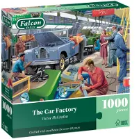 Jumbo Die Autofabrik Puzzle 1000 Teile