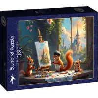 Bluebird Puzzle Eichhö rnchen-Atelier 500 dks