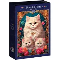 Bluebird Puzzle Katzenpuzzle The Cat Trio - 300 Teile