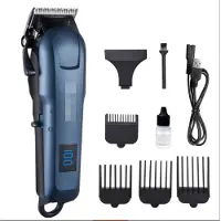 INF Professioneller Tierhaarschneider Blau
