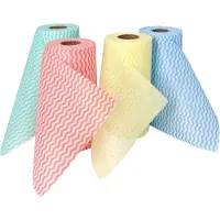 Sito "Sito" Wischfixtuch 1750 cm x 18 cm farbig sortiert 50 Blatt perforiert, nicht kratzend, 12 Rollen