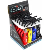 Elico Gasfeuerzeug biegbar 24Szt.