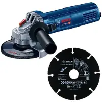 Bosch Winkelschleifer 125Mm Gws 9-125 S + Mehrradscheibe - B 615990N3G