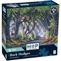 The House of Puzzles Puzzle Dark Hedges 500 Teile Natur Landschaft
