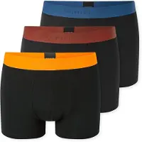 Schiesser Herren Boxershorts 3er Pack - Serie "95/5", Unterhose, Logobund