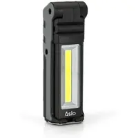 Aslo Wiederaufladbare LED-Taschenlampe 3,7V Super LED 2x3W 200 Lumen Leuchtdauer 4 Stunden