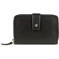 Bugatti Geldbörse Noemi Lady Zip Around Wallet Black schwarz