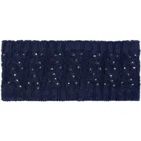 StyleBREAKER Stirnband "Stirnband mit Zopfmuster & Strass" 1 Stk.