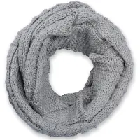 StyleBREAKER Strickschal "Strick Loop mit Karomuster" 1 Stk.