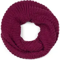StyleBREAKER Strickschal "Unifarbener Feinstrick Loop" 1 Stk.