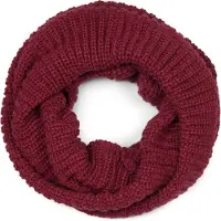 StyleBREAKER Strickschal "Unifarbener Feinstrick Loop" 1 Stk.