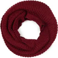 StyleBREAKER Strickschal "Unifarbener Feinstrick Loop" 1 Stk.