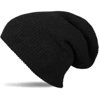 StyleBREAKER Strickmütze "Feinstrick Beanie doppelt gestrickt" 1 Stk.