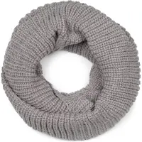 StyleBREAKER Strickschal "Unifarbener Feinstrick Loop" 1 Stk.