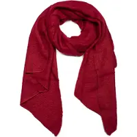 StyleBREAKER XXL-Schal "Asymmetrischer unifarbener Web Schal" 1 Stk.