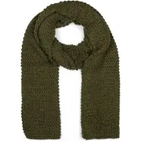 StyleBREAKER Strickschal "Langer Strick Schal mit Wellen Strickmuster" 1 Stk.