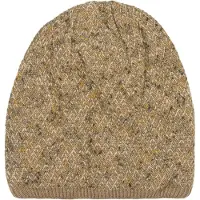 StyleBREAKER Strickmütze "Strick Beanie Mütze Dreieck Bunt mit Thermo-Fleece" 1 Stk.