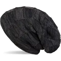 StyleBREAKER Strickmütze "Feinstrick Beanie mit Karo Strick" 1 Stk.