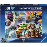Ravensburger Star Wars Puzzle The Mandalorian and Grogu 500 Teile