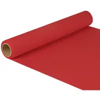 Papstar "ROYAL Collection" Tischläufer Tissue 5 m x 40 cm Rot