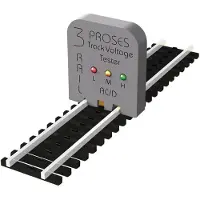 PROSES PVT-002 H0 Spændingstester Treleder-spor