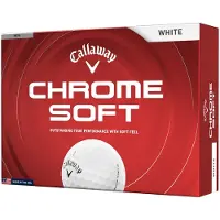 Callaway Golfbälle Chrome Soft 2026 - 12er Pack, weiss