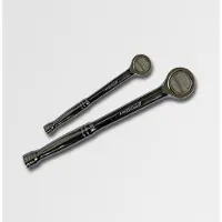 Honiton Robuste Ratsche 1/4 Zoll aus CrV Chrom-Vanadium-Stahl mit präzisem 45-Zahn-Mechanismus