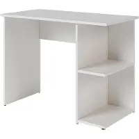 Vicco Schreibtisch Simple Weiß 100 x 50 cm, Model 59819