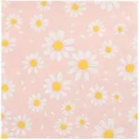 Papstar 300 Servietten, 3-lagig 1/4-Falz 33 cm x 33 cm `Daisies`